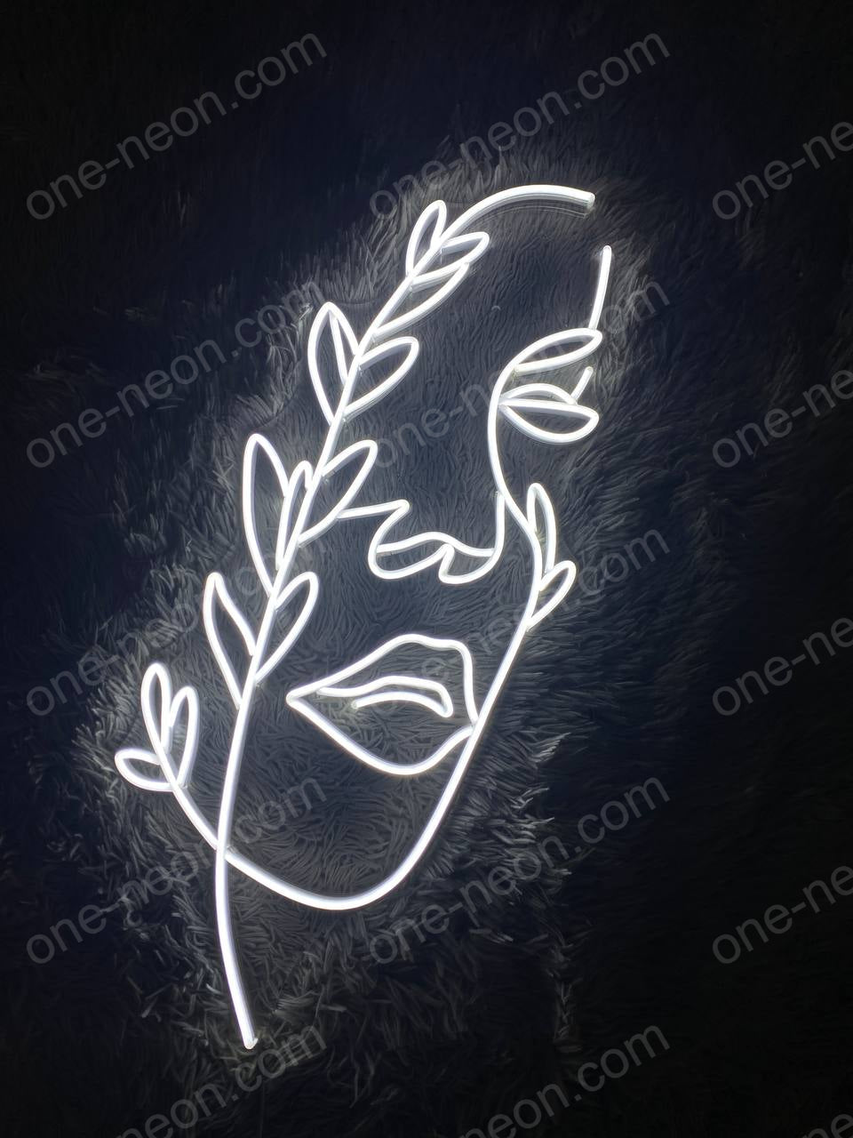 Face Line Art | LED Neon Sign