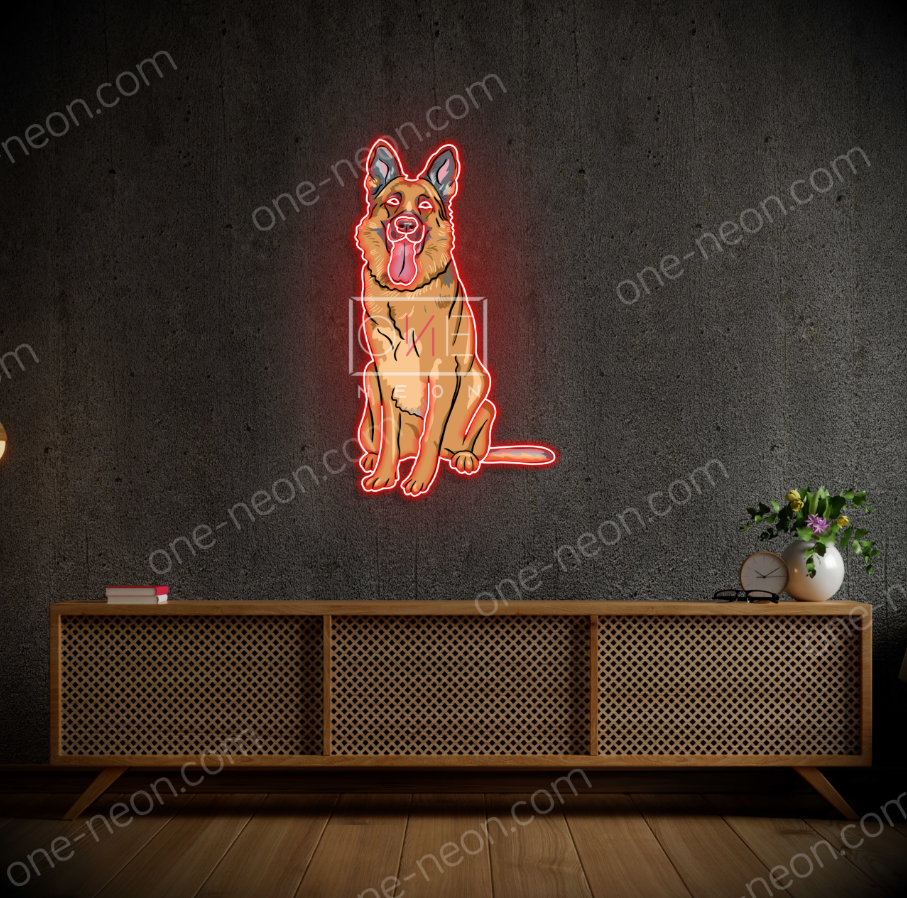German Shepherd | LED Neon Sign