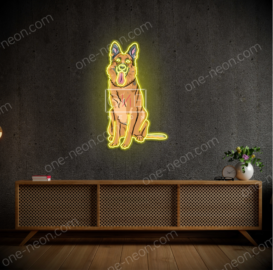 German Shepherd | LED Neon Sign