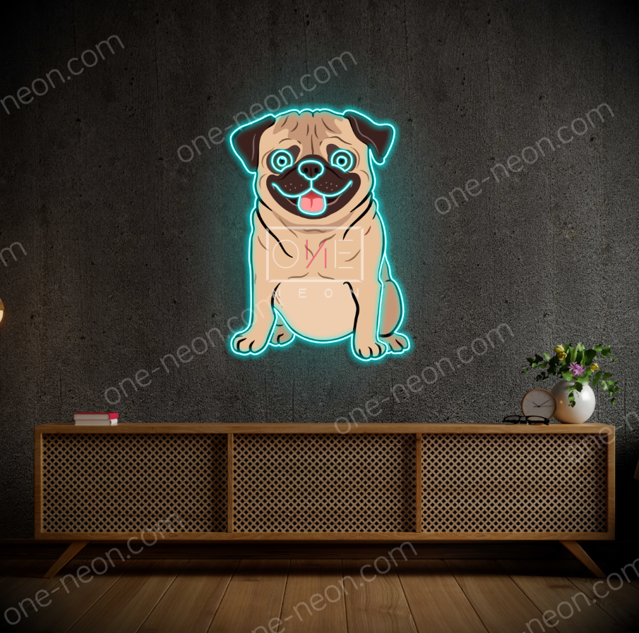 Pug Full Body | LED Neon Sign