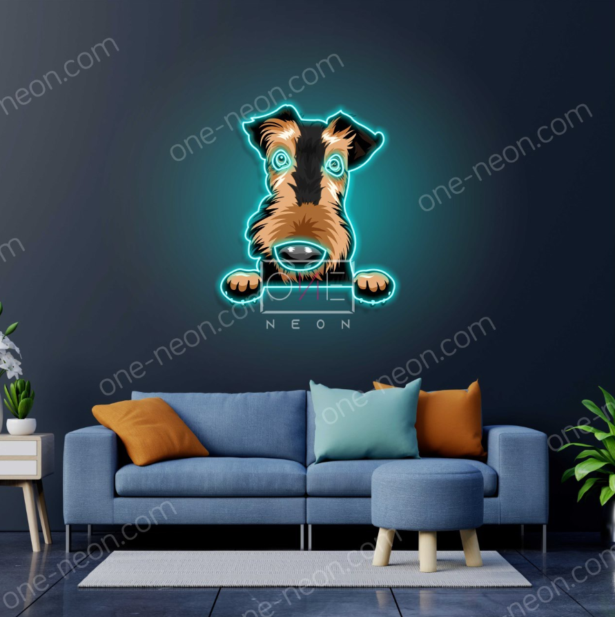 Airedale Terrier | LED Neon Sign
