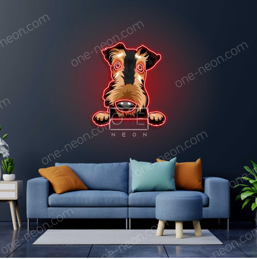 Airedale Terrier | LED Neon Sign