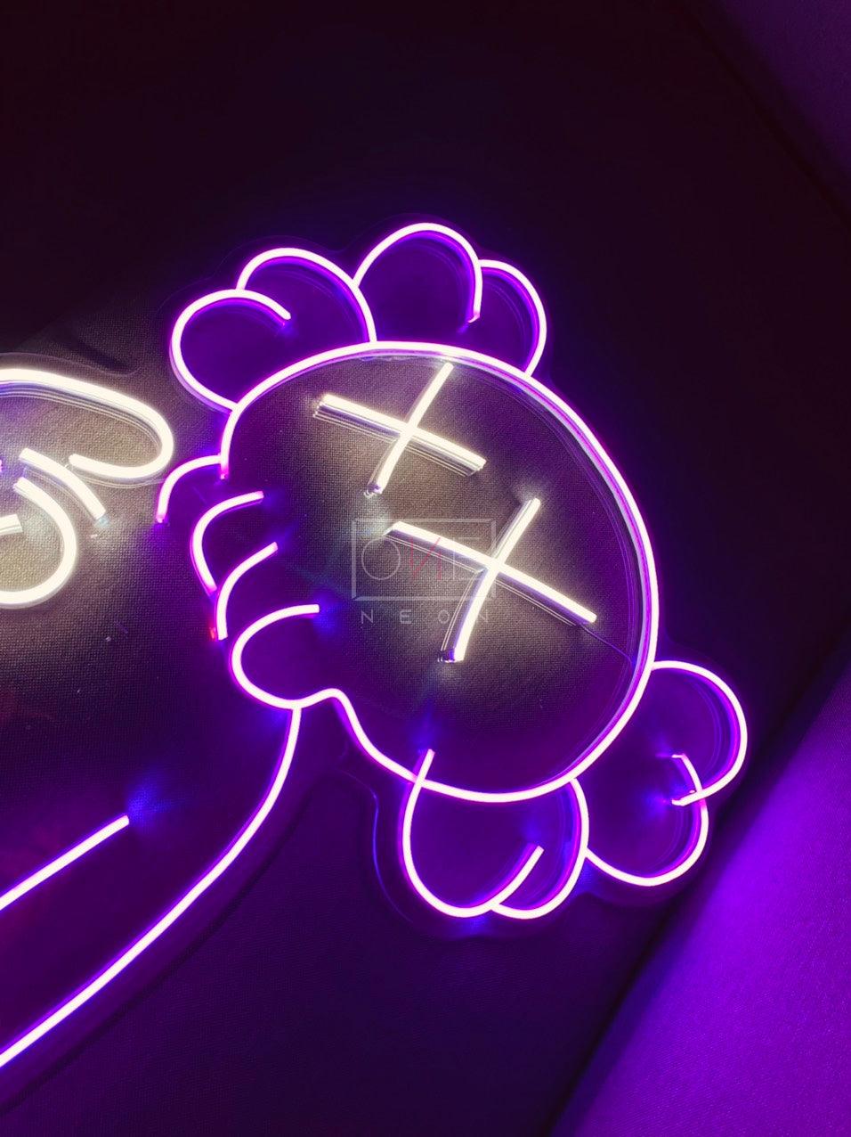KAWS | LED Neon Sign - ONE Neon