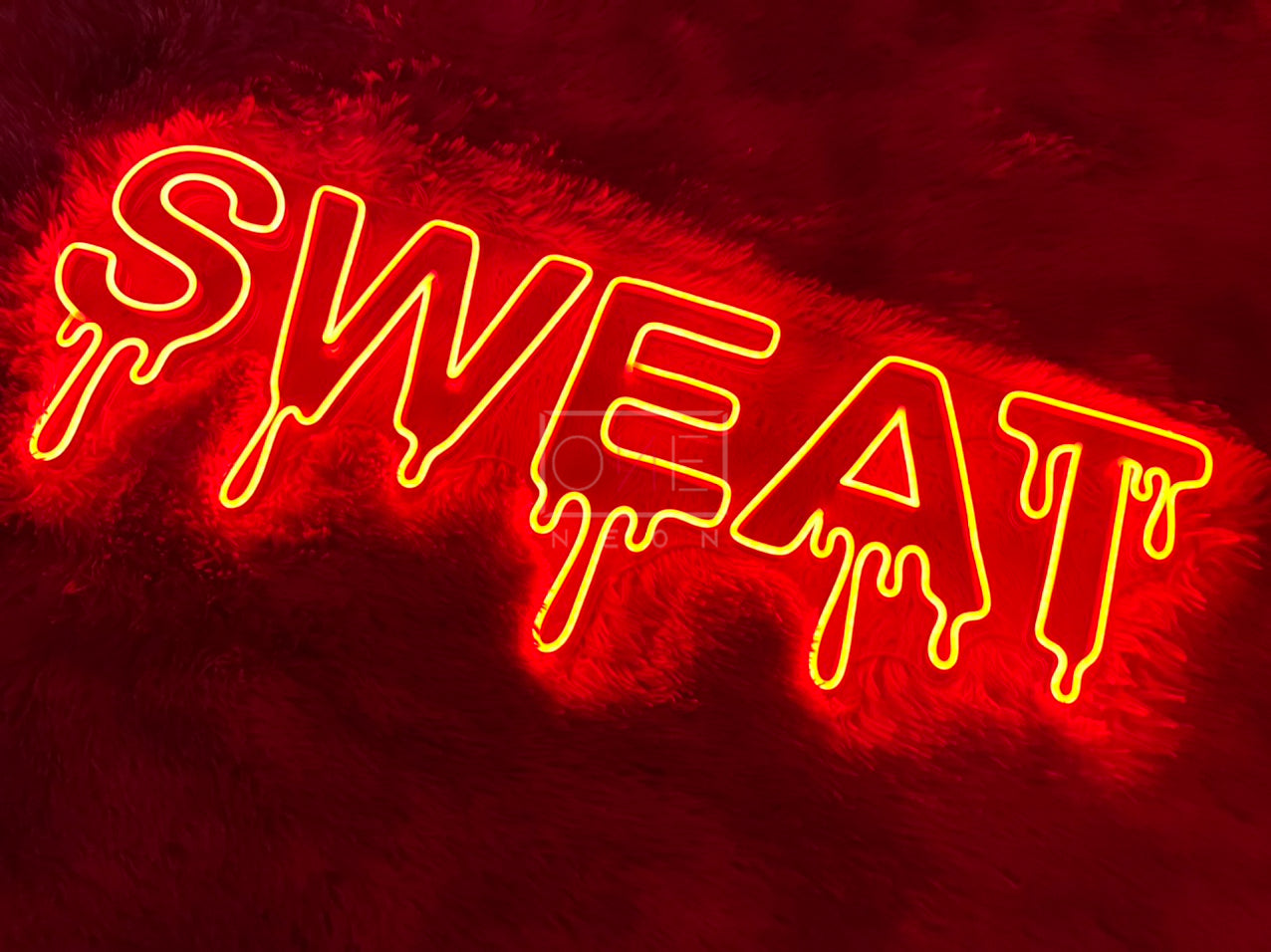 Dripping SWEAT | LED Neon Sign