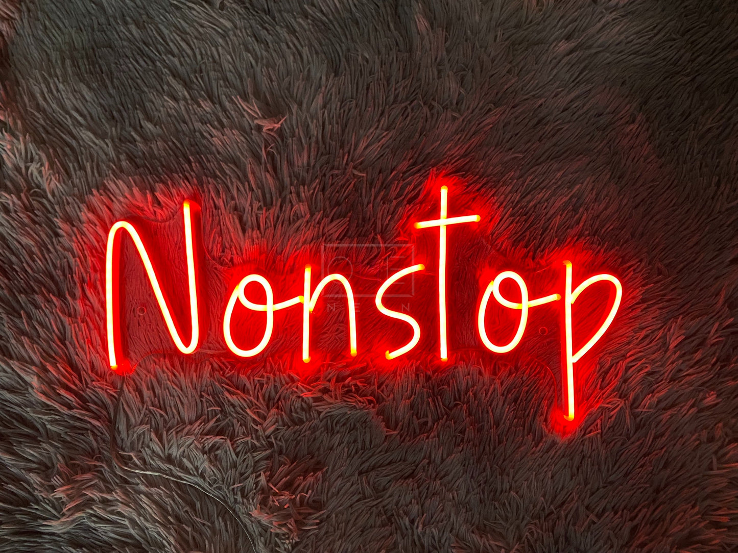 Nonstop | LED Neon Sign neon lights, neon signs for room, neon light signs, custom led signs
