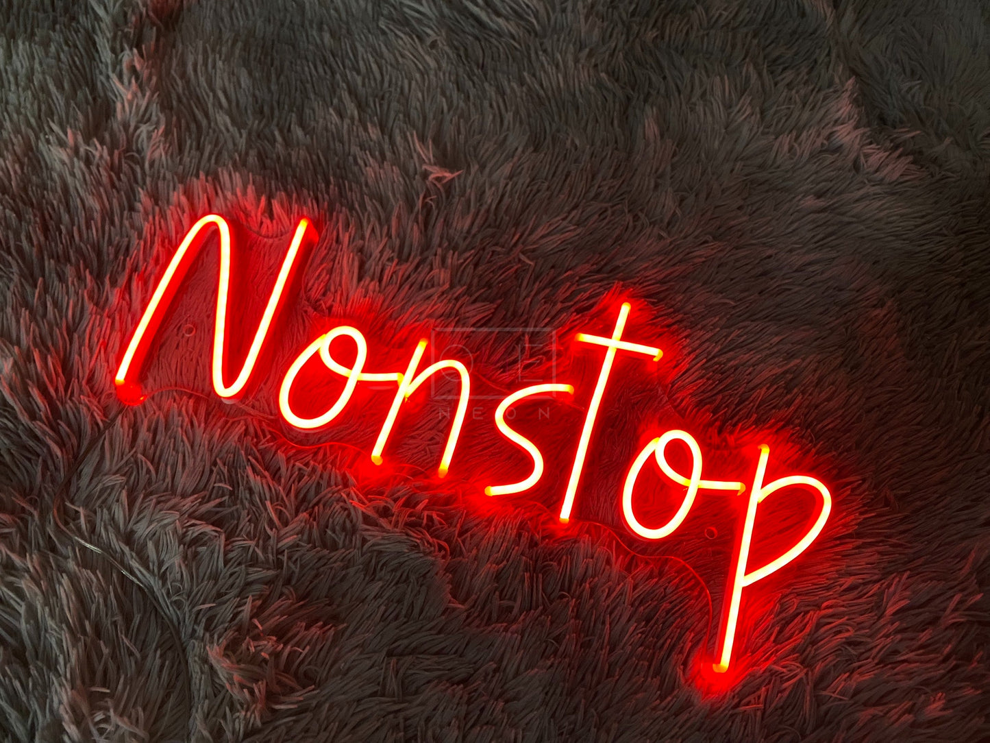Nonstop | LED Neon Sign neon lights, neon signs for room, neon light signs, custom led signs
