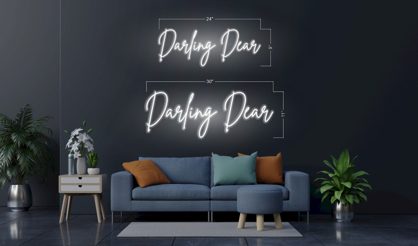 Darling Dear | LED Neon Sign