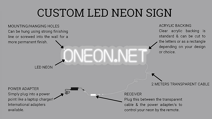 How are LED Neon Lights Made & the Materials They are Made of? - ONE Neon