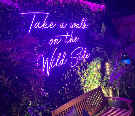 6 Ways to Decorate your Garden with LED Neon Signs - ONE Neon