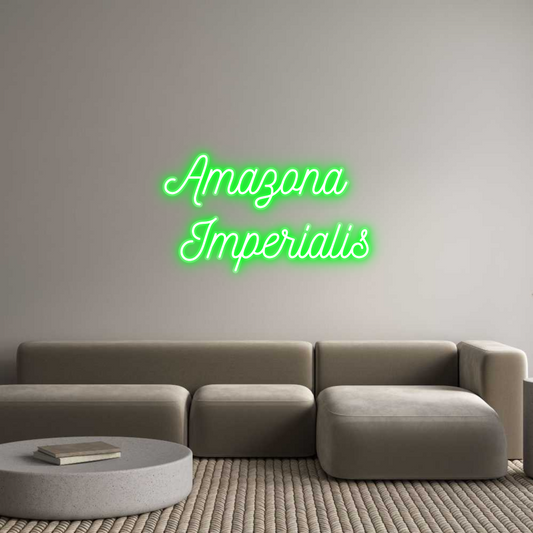 Custom Neon Sign Amazona
 Imp...