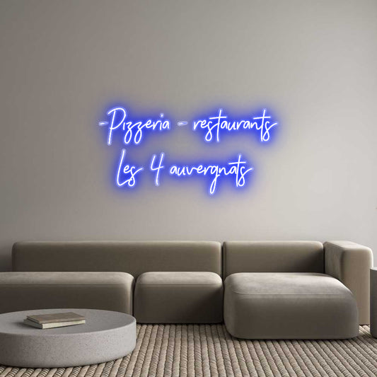 Custom Neon Sign -Pizzeria - r...