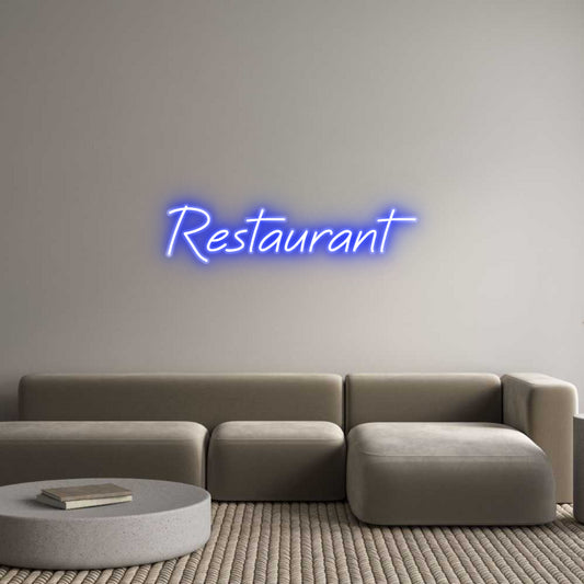 Custom Neon Sign Restaurant