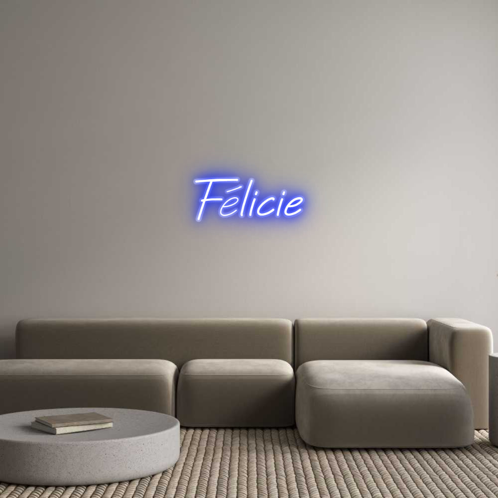 Custom Neon Sign Félicie