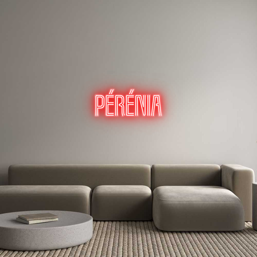 Custom Neon Sign Pérénia