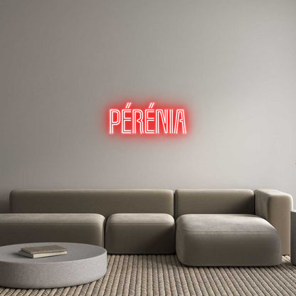 Custom Neon Sign Pérénia