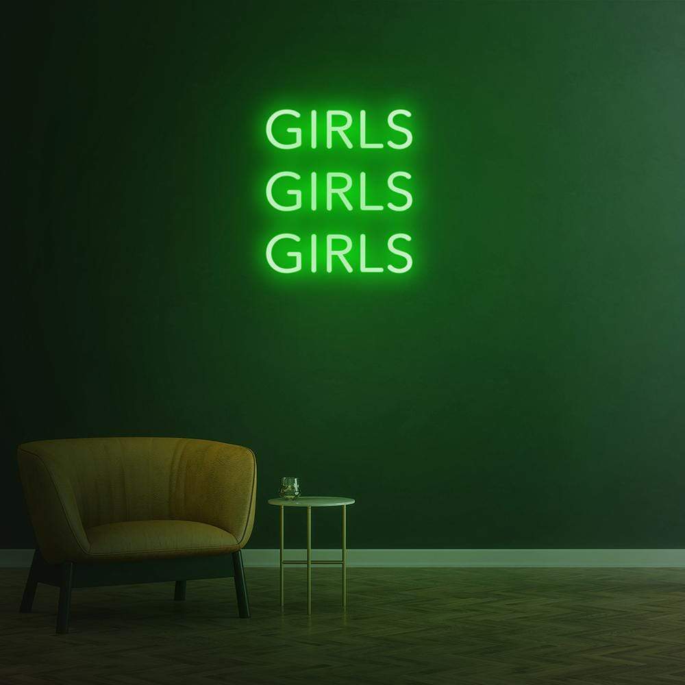 Girls Girls Girls | LED Neon Sign