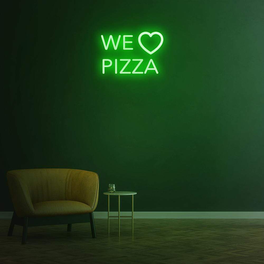 We Love Pizza | LED Neon Sign