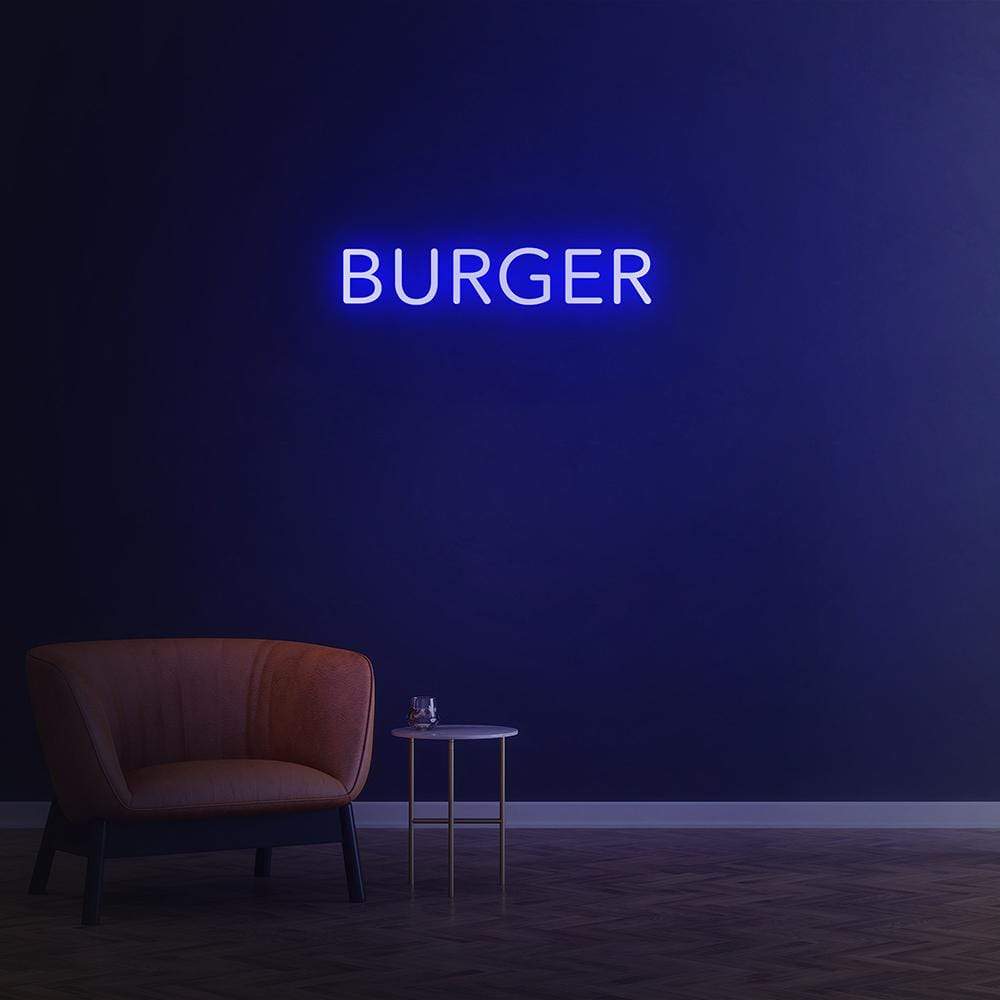 Burger - LED Neon Sign