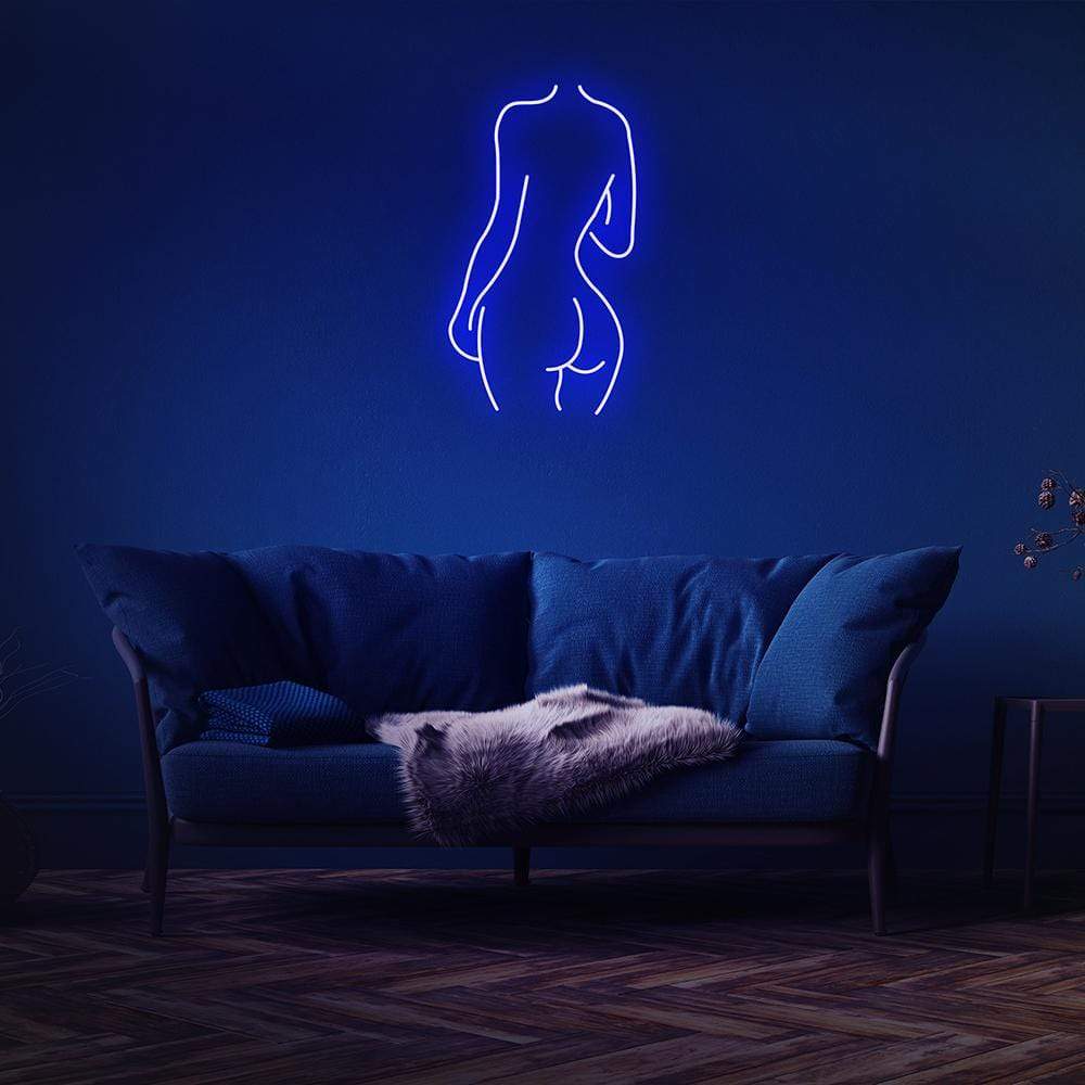 Female Back Silhouette | LED Neon Sign