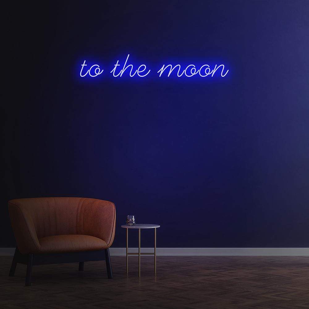 To the moon | LED Neon Sign