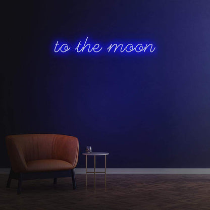 To the moon | LED Neon Sign