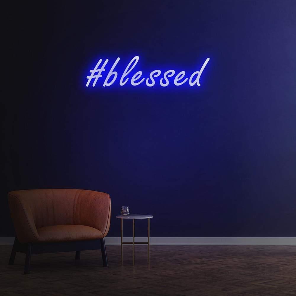 #Blessed | LED Neon Sign