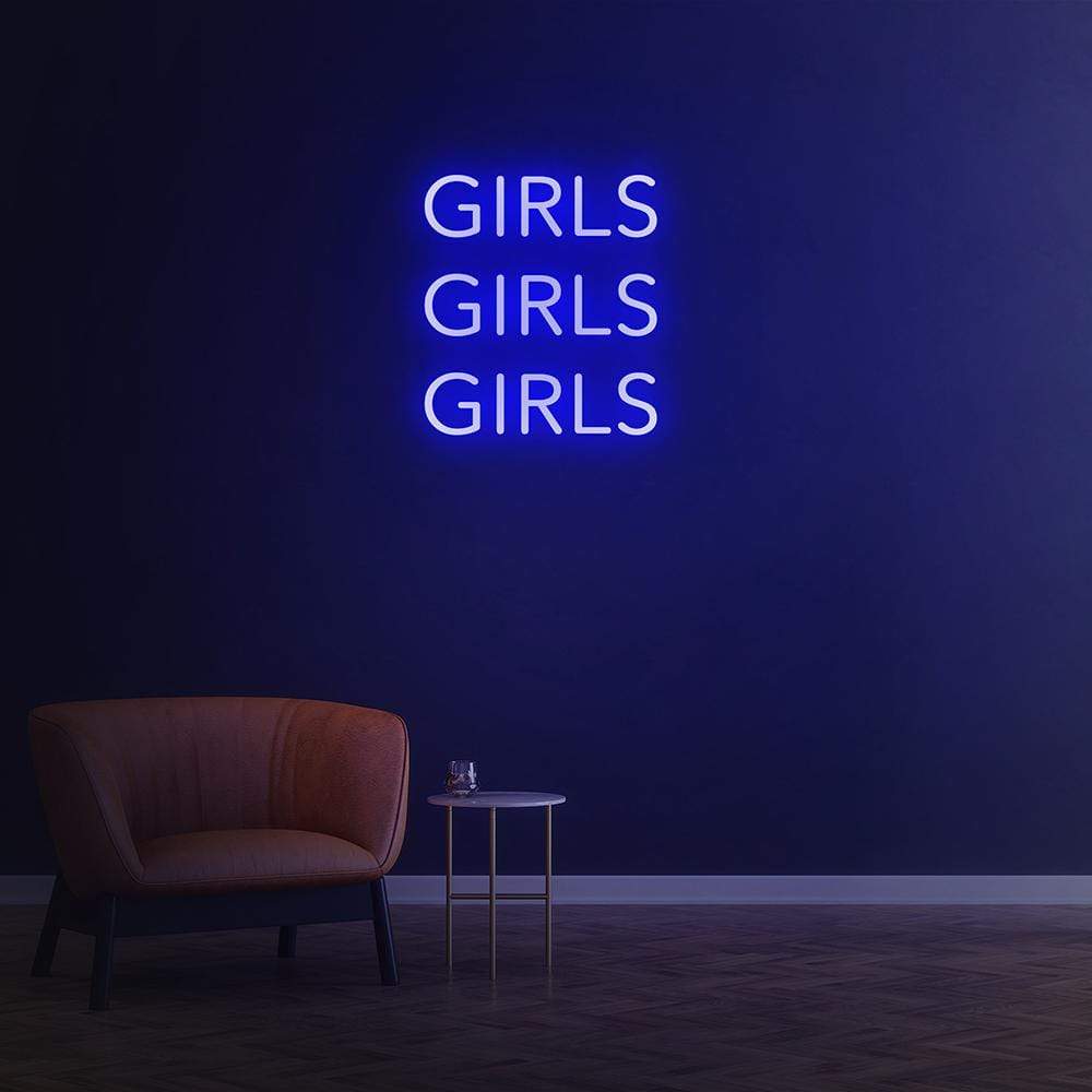 Girls Girls Girls | LED Neon Sign