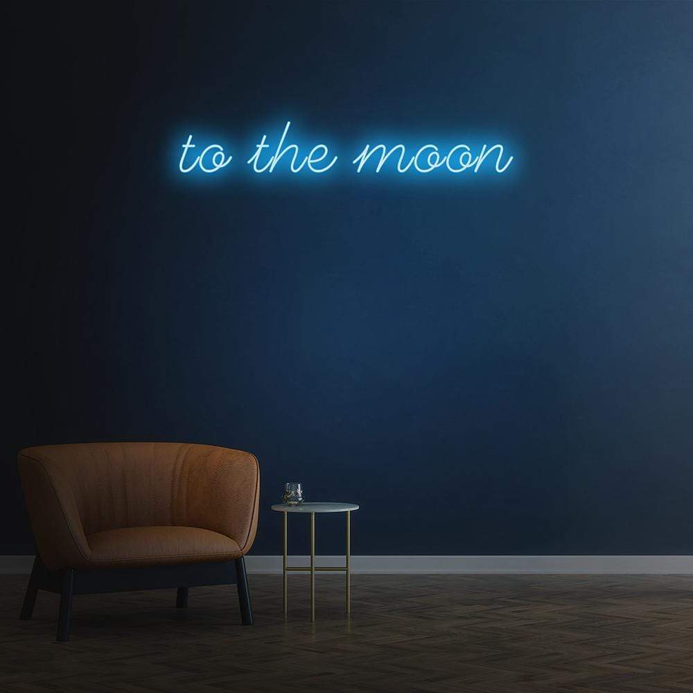 To the moon | LED Neon Sign