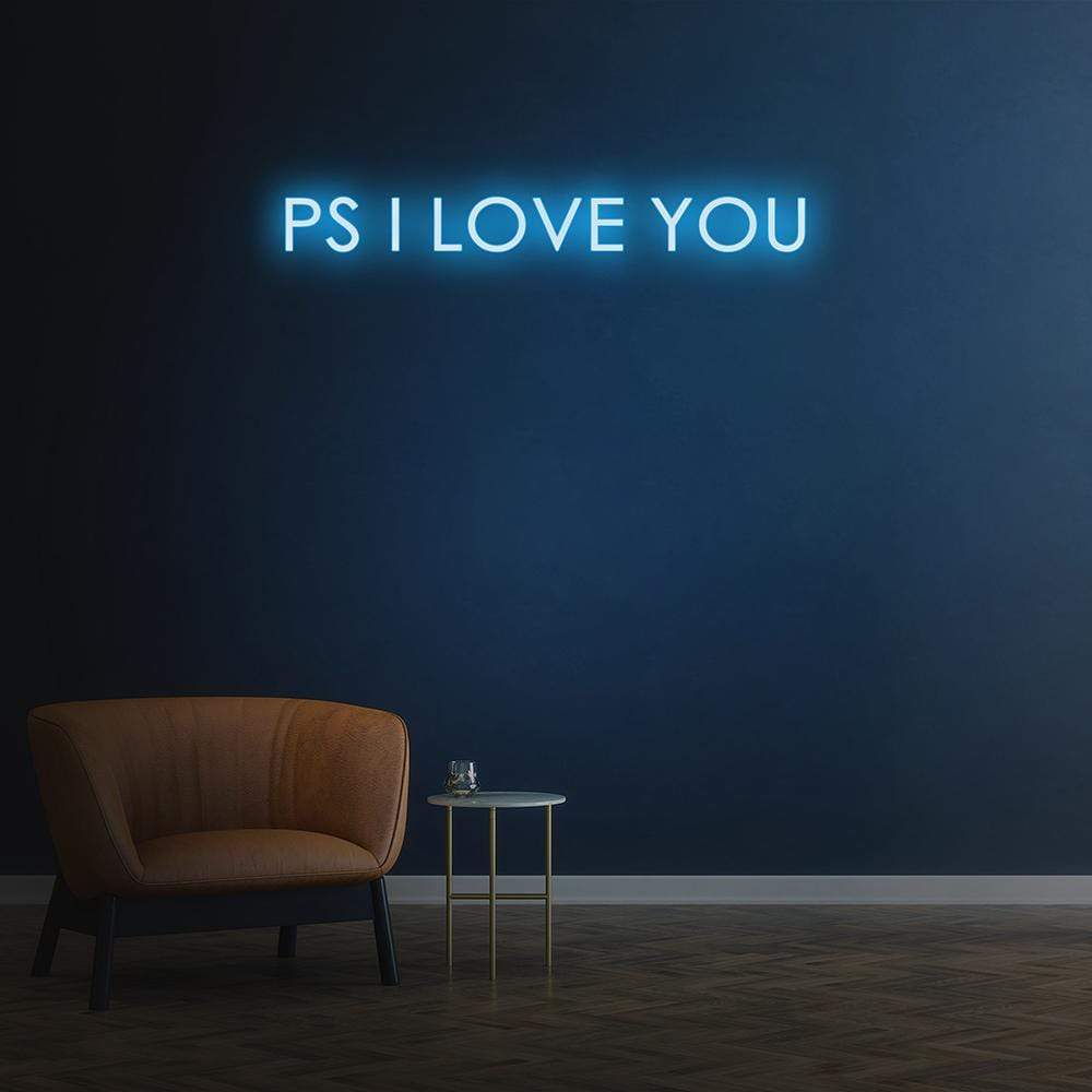 'P.S. I Love You' | LED Neon Sign