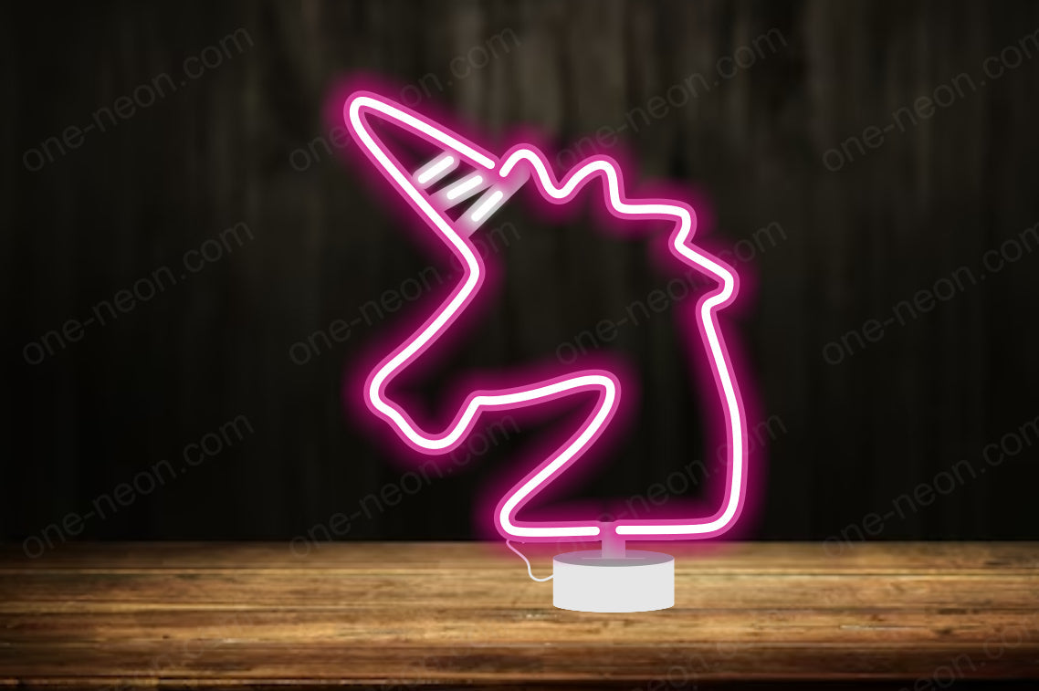 Unicorn - Tabletop LED Neon Sign