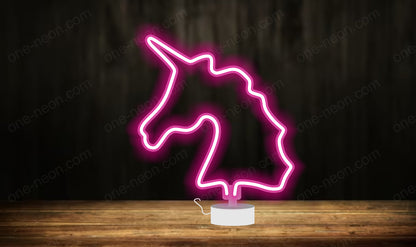 Unicorn - Tabletop LED Neon Sign