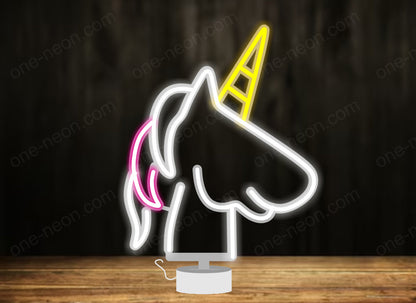 Unicorn - Tabletop LED Neon Sign