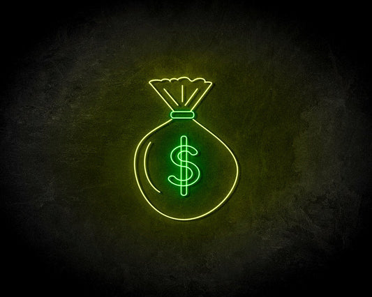 Money Bag | LED Neon Sign