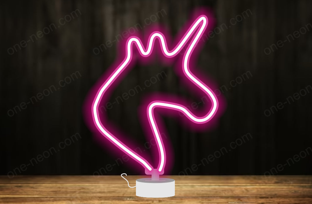 Unicorn - Tabletop LED Neon Sign