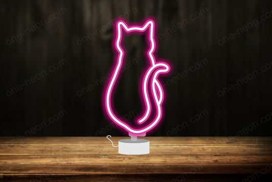 Cat - Tabletop LED Neon Sign