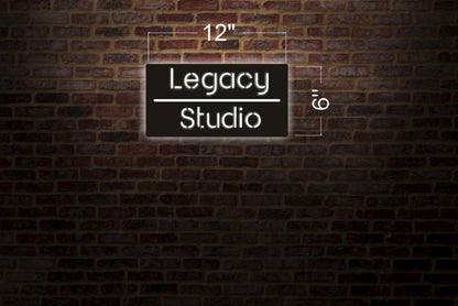 Legacy Studio & 2712 Mike Price Drive | Custom House Number Sign