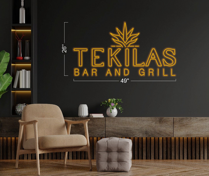 TEKILAK BAR AND GRILL | LED Neon Sign