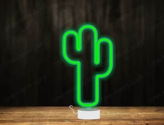 Cactus - Tabletop LED Neon Sign