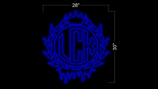 Laconectakustoms Logo | LED Neon Sign