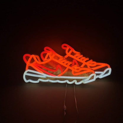 Neon Orange Shoes | LED Neon Sign