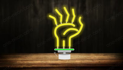 Zombie Hand - Tabletop LED Neon Sign