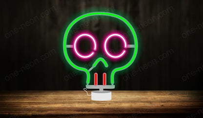 Skull - Tabletop LED Neon Sign