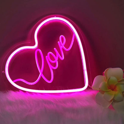 Heart Wall Art | LED Neon Sign