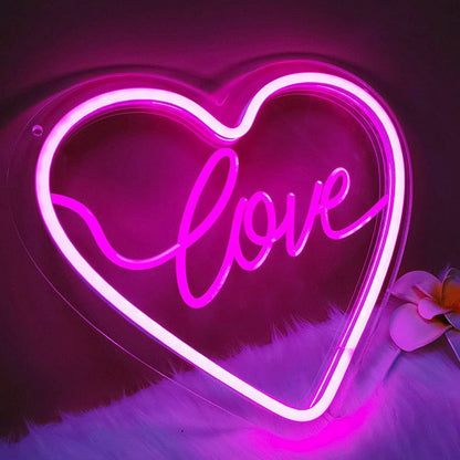 Heart Wall Art | LED Neon Sign