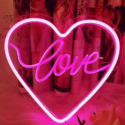 Heart Wall Art | LED Neon Sign