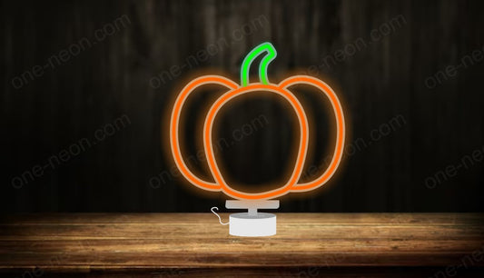 Pumpkin - Tabletop LED Neon Sign