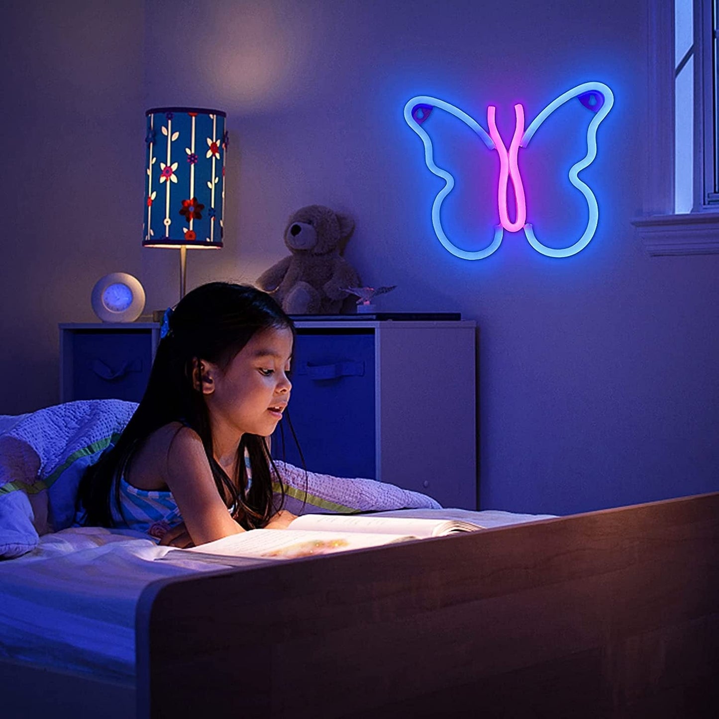 Butterfly Line Drawing | LED Neon Sign