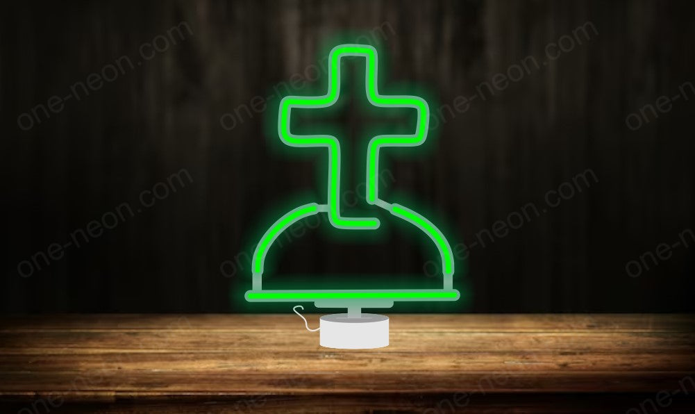 The Tomb - Tabletop LED Neon Sign