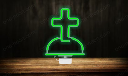 The Tomb - Tabletop LED Neon Sign