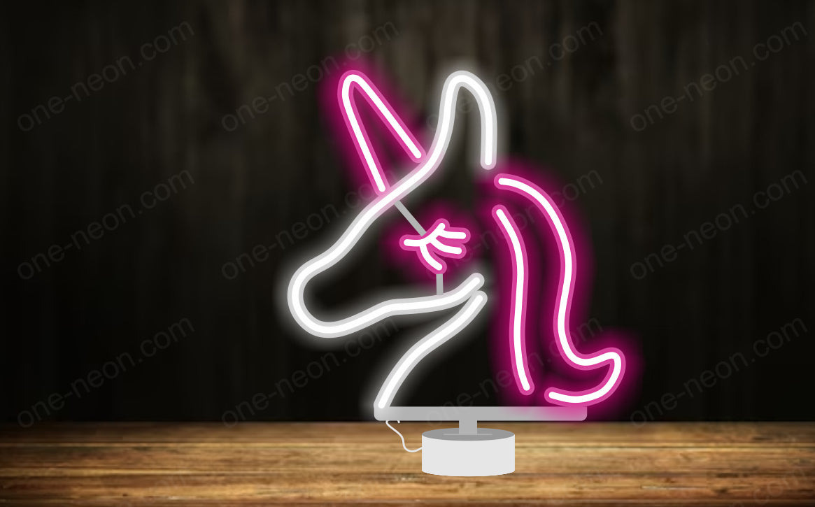 Unicorn - Tabletop LED Neon Sign